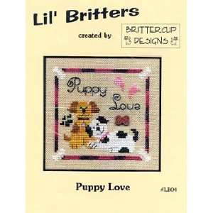  Puppy Love   Cross Stitch Pattern: Arts, Crafts & Sewing