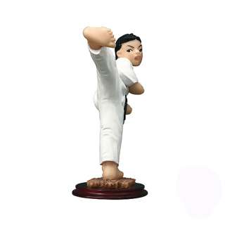 Hyundai Hmall Taekwondo SIDE KICK MABLE Doll Figure Korea Tae Kwon Do 