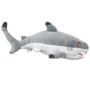  10 Black Tip Shark Plush Stuffed Animal Toy: Toys & Games
