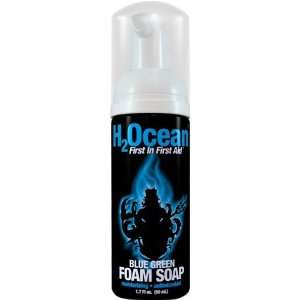    H2Ocean   CASE   Blue Green Foam Soap 1.7oz Bottle 
