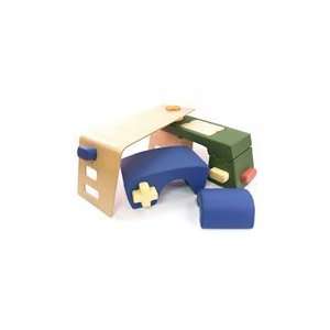  Pkolino Furniture Play Table   Green/Blue: Toys & Games