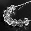 N818 Swarovski Crystal Clear Elegant Cluster Necklace  
