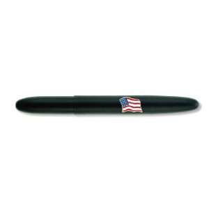 Fisher Space Pen,Bullet Space Pen with American Flag Emblem, Matte 