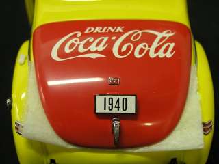   Ford Deluxe Coup Coca Cola Salesmans Car   Danbury Mint 1:24 Scale