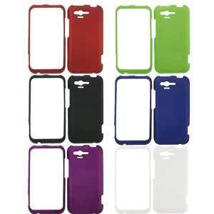   Blue/Red/Purple for Verizon HTC Rhyme/Bliss Cell Phones & Accessories