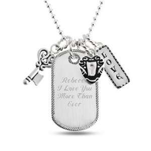  Personalized Love Dog Tag Gift: Pet Supplies