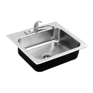 Just Single Bowl Continental Group Topmount Stainless Steel Sink, CSL 