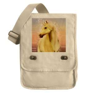    Messenger Field Bag Khaki Real Unicorn Magic 