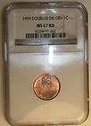 Lincoln Cent 1995 P DDO Uncirculated MS 67 RD NGC