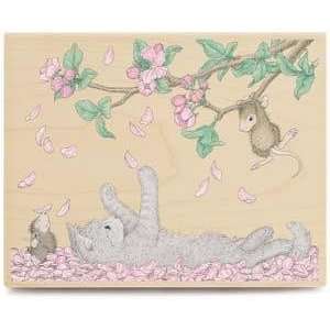  Blossoming Friendship   Rubber Stamps Arts, Crafts 