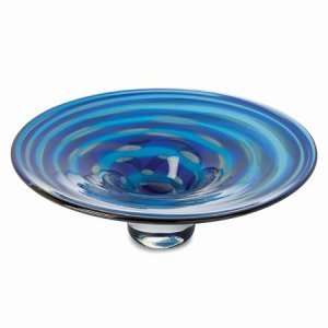 Waterford Crystal Cobalt Rush Bowl:  Kitchen & Dining