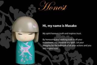 KIMMIDOLL Japanese Kimono Kokeshi Doll MASAKO Honest  
