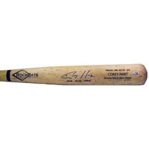   2010 Game Used Blue Rock Bat   Autographed MLB Bats: Sports & Outdoors