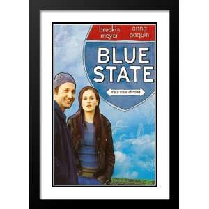  Blue State 32x45 Framed and Double Matted Movie Poster 