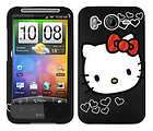 SNAP ON CASE COVER SKIN HELLO KITTY FOR HTC INSPIRE 4G DESIRE HD