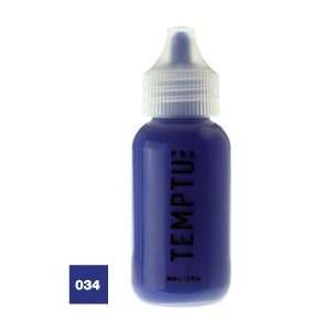  S/B Adjuster 034 Blue 4oz. Temptu S/B Adjuster Bottle 