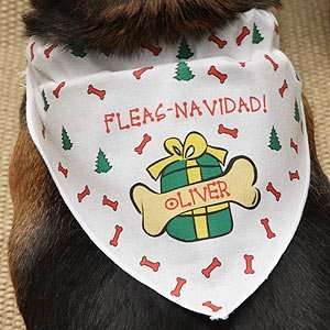  Personalized Christmas Dog Bandana: Pet Supplies