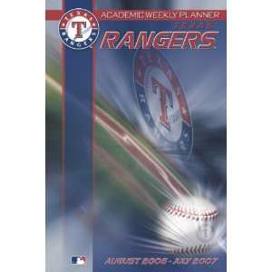 Texas Rangers 5x8 Academic Weekly Assignment Planner 2006 07