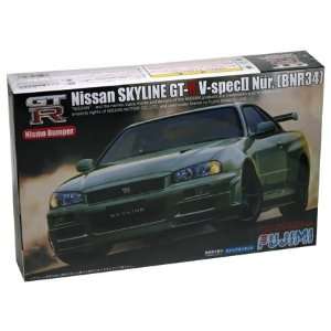   03728 1/24 Nissan Skyline GT R V SpecII Nur BNR34 Nismo: Toys & Games