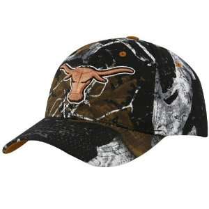 Zephyr Texas Longhorns Black Graphic Gameday Adjustable Hat:  