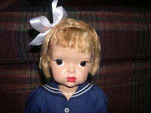 Terri Lee Painted Plastic Doll Sailor Outfit Tagged  
