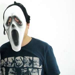   CET Domain G0000013 Halloween White Scary Mask: Arts, Crafts & Sewing
