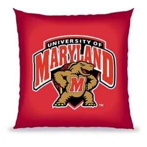 : NCAA Sports 18 Toss Pillow Maryland Terrapins   College Athletics 