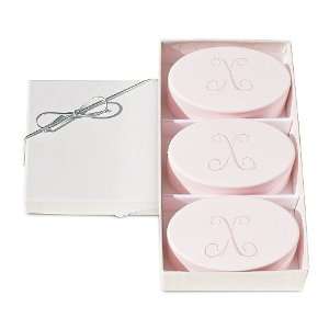   Set of 3 Satsuma in Sensual Pink Soap Bars   X Vine