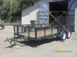 BIG TEX MODEL 70PI 16 FOOT LANDSCAPE IRRIGATION TRAILER  