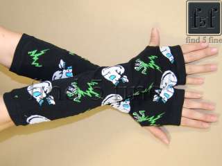 New Punk Long Fingerless Gloves Warmers F2105 Fashion  