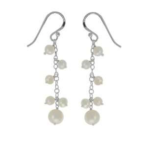  Boma Sterling Silver Pearl Earring: Jewelry