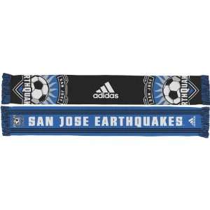  Adidas Mls San Jose Earthquakes Fan Scarf One Size Fits 