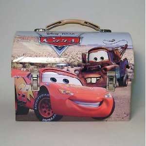    Disney Pixar Cars Tin Dome Lunch Box   Lead Safe!: Toys & Games