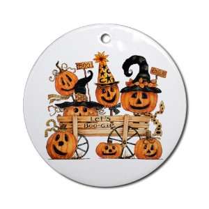   Round) Halloween Lets Boogie Jack o Lantern Pumpkin: Everything Else