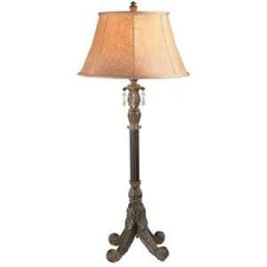  Kathy Ireland West Wing Candlestick Table Lamp: Home 