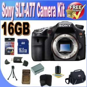  Sony A77 24.3 MP Digital SLR with Translucent Mirror Technology 