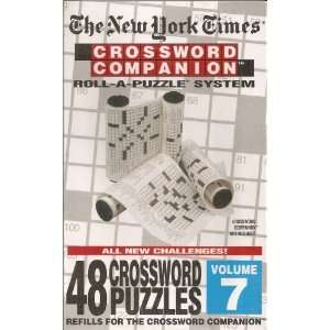  NEW YORK TIMES CROSSWORD COMPANION PUZZLE Toys & Games