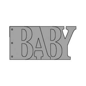  My Word 6x12 Chipboard Album: Baby: Arts, Crafts & Sewing
