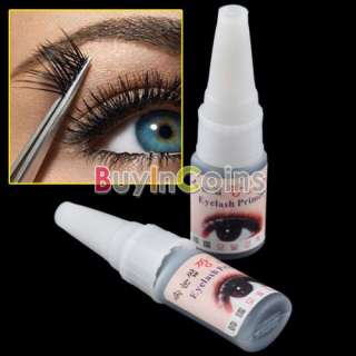 Black False Eyelash Eye Lashes Extension Adhesive Long Lasting Gentle 