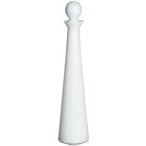  Venini Eli Sir 15.25 Inch Milk White Bottle