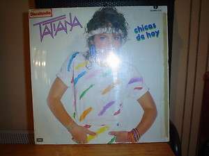 TATIANA CHICAS DE HOY MEXICAN LP 1985 JOHNNY LOZADA MENUDO MEXICO RARE 