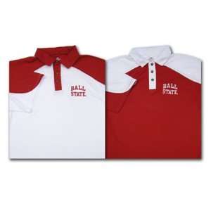  Ball State Cardinals Polo Dress Shirt: Sports & Outdoors