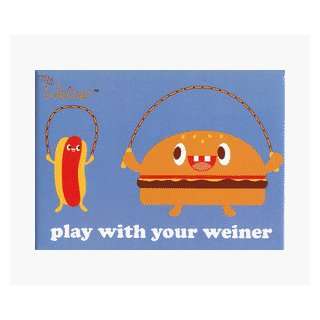  Fun with Buns Weiner Magnet by Bored Toys & Games