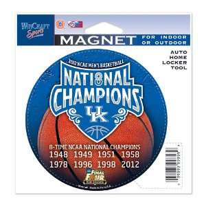   of Kentucky NCAA Champions MAGNETS INDOOR/OUTDOOR: Everything Else
