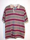   Club Mens Size Large Golf Casual or Dress shirt; Black, Tan Red