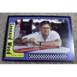  1991 Maxx Leonard Wood # 88 Nascar Racing Card