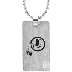 Washington Redskins Dog Tag with Chain:  Sports & Outdoors