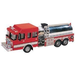  HO S&S Crew Cab Fire Tanker Red BLY220111: Toys & Games