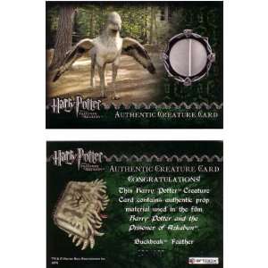   Azkaban Update Prop Card   Buckbeak Feather   # / 390 Toys & Games