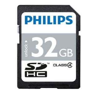  Philips 32GB SD Class 4 Memory Card